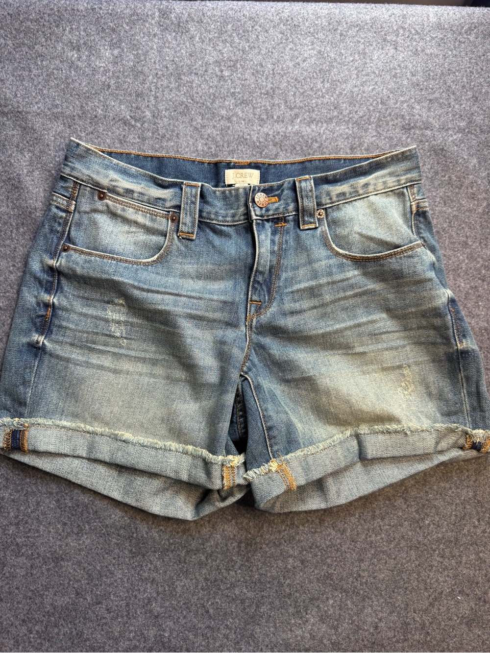 J. Crew Medium Wash 100% Cotton Shorts